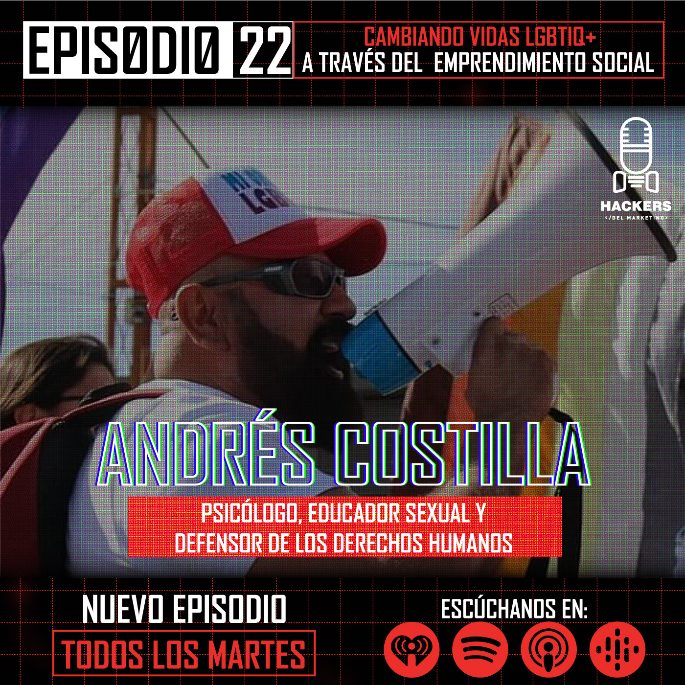 Andrés Costilla cambiando vidas LGBTIQ+ con Emprendimiento Social